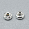 925 Sterling Silver Spacer Beads X-STER-T002-208S-2