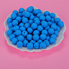 Round Silicone Focal Beads SI-JX0046A-132-3