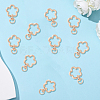 24Pcs Alloy Swivel Clasps FIND-SC0017-49A-7