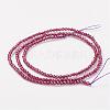 Natural Grade AA Garnet Bead Strand G-G680-04-2