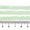 Baking Paint Transparent Glass Beads Strands LS-DGLA-A034-J4MM-D02-4