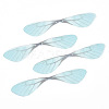 Polyester Fabric Wings Crafts Decoration X-FIND-S322-003H-1