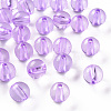 Transparent Acrylic Beads X-MACR-S370-A10mm-746-1