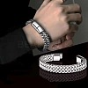 Punk Style 304 Stainless Steel Curb Chain Bracelets for Men WGFAED6-05-1