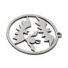 201 Stainless Steel Pendants STAS-G366-02P-05-2
