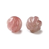 Natural Madagascar Rose Quartz Carved Beads GG-CBABD99-01A-2