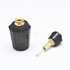 Natural Smoky Quartz Openable Perfume Bottle Pendants G-E556-02D-3