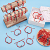 6Pcs Waxed Polyester Cord Bracelets BJEW-WA00002-5