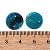 Spray Painted Natural Akoya Shell Connector Charms BSHE-S304-17E-3