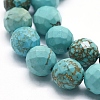 Natural Magnesite Beads Strands G-D0012-01D-3