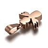 Ion Plating(IP) 304 Stainless Steel Pendants STAS-F253-13RG-2