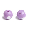 Round Acrylic Craft Beads YPL453-3