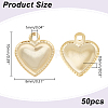 50Pcs 304 Stainless Steel Charms STAS-LP0001-37-2