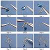 DIY Dangle Earring Making Kits DIY-SC0016-39-4