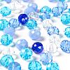 500Pcs 5Colors Electroplate Glass Beads EGLA-LS0001-01A-4