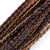 Braided PU Leather Cords LC-S018-10O-2