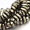 Nuggets Non-magnetic Synthetic Hematite Beads Strands G-D621-02-1