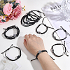 6Pcs Waxed Polyester Cord Bracelets BJEW-WA00003-3