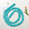 2 Strands Natural White Jade Beads Strands G-PA0001-23B-6
