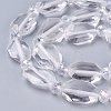 Natural Quartz Crystal Beads Strands G-L519-C-01-1