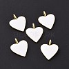 Brass Enamel Pendants LS-KK-P204-14G-E-2