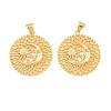 Brass Pendants KK-D232-17G-01-1
