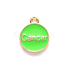 Alloy Enamel Pendants ENAM-S124-01B-06D-3