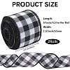 Imitation Burlap Ribbon DIY-WH20048-067B-2