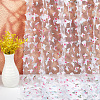 Gradient 3D Butterfly Polyester Gauze Fabric AJEW-WH20006-148A-3