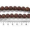 Synthetic Lava Rock Dyed Beads Strands G-H311-08C-02-5