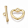 Brass Toggle Clasps KK-T063-93G-NF-2