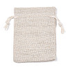 Cotton Cloth Packing Pouches Drawstring Bags ABAG-R011-9X12-01-1