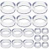 Gorgecraft 18Pcs 3 Styles Acrylic Display Frame ODIS-GF0001-14-1