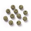 Unwaxed Natural Lava Rock Beads X-G-F325-8mm-A11-1