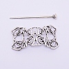 Tibetan Style Alloy Hair Forks OHAR-WH0016-34-1