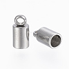 Tarnish Resistant 201 Stainless Steel Cord Ends LS-X-STAS-H410-20P-I-2