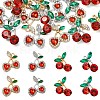 16Pcs 4 Styles Alloy Rhinestone Pendants FIND-YW0012-48-1
