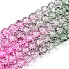 Transparent Glass Beads Strands GLAA-E036-07J-2