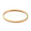 3Pcs 3 Color Ion Plating(IP) 304 Stainless Steel Classic Simple Plain Bangle BJEW-B055-05-2