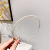 Plastic Imitation Pearls Hair Bands OHAR-PW0007-19A-1