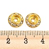 Brass Crystal Rhinestone Beads RB-F035-06A-4