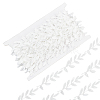 15 Yards Polyester Leaf Lace Trim DIY-WH0430-108-1
