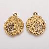 Tibetan Style Alloy Pendants TIBEP-A14120-AG-LF-2