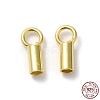 925 Sterling Silver Cord Ends STER-P055-01B-G-1
