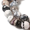 Dyed & Heated Natural Fire Crackle Agate Beads Strands G-P539-C01-02-4