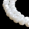 Electroplate Opaque Glass Beads Strands EGLA-A035-P6mm-A01-3