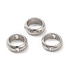 Non-Tarnish 201 Stainless Steel Bead Frames STAS-O130-06P-D-1