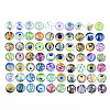 Flatback Glass Cabochons for DIY Projects GGLA-S047-04B-1