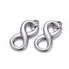 304 Stainless Steel Charms STAS-L218-17P-2