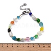 Cat Eye Beaded Bracelets for Women G-P563-07P-21-5